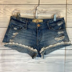 Size 5  Hollister jean shorts